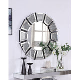 Nowles Mirrored, Faux Diamonds Wall Decor