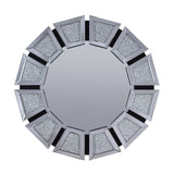 Nowles Mirrored, Faux Diamonds Wall Decor
