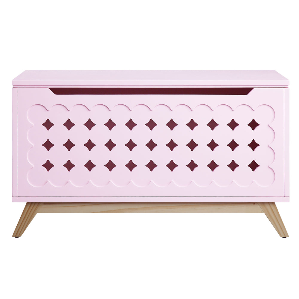 Doll Pink & Natural Cottage Youth Chest