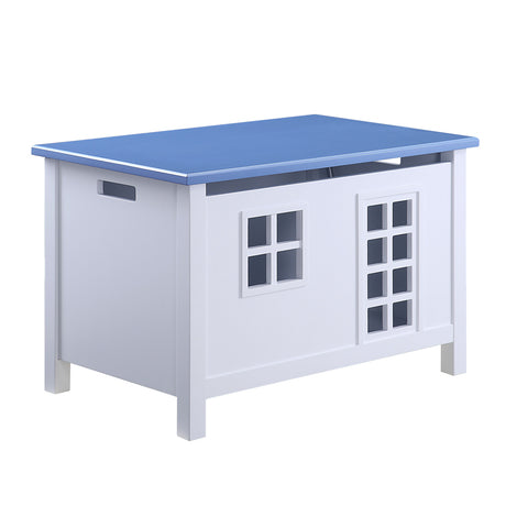 Doll White & Blue Cottage Youth Chest