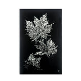Hadrias Smoky Glass & Faux Crystal Wall Art