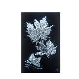 Hadrias Smoky Glass & Faux Crystal Wall Art