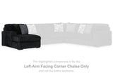 Midnight-Madness Left-Arm Facing Corner Chaise