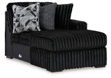 Midnight-Madness Right-Arm Facing Corner Chaise