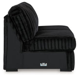 Midnight-Madness Armless Loveseat