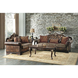 Croydon Brown Wood Cocktail Table