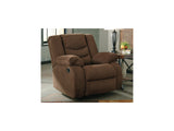 Tulen Chocolate Reclining Sofa, Loveseat And Recliner