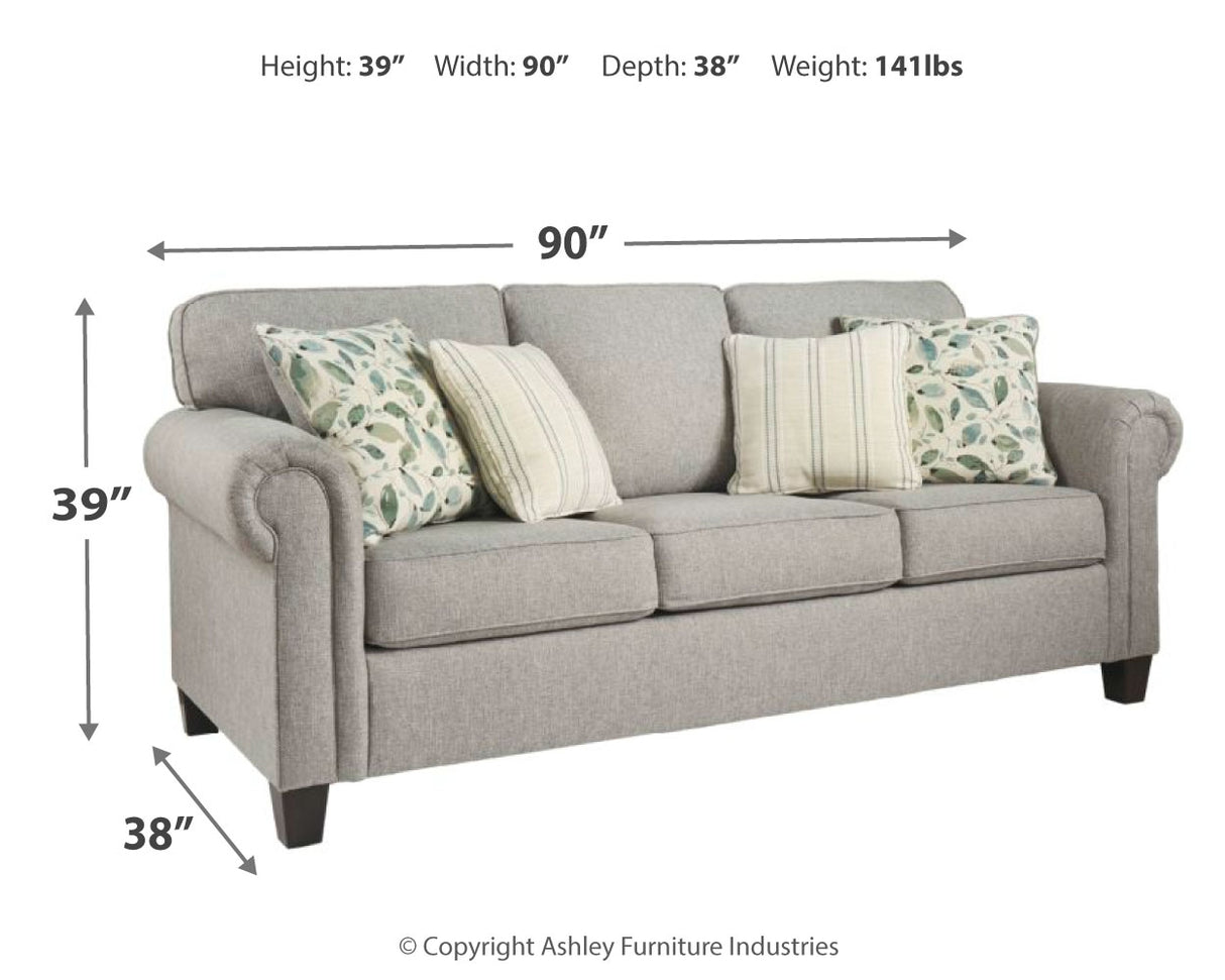 Alandari Gray Sofa