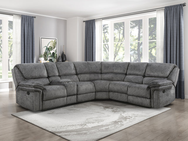Muirfield 3-Piece Reclining Sectional With Left Console
