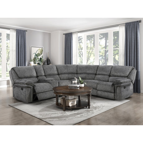 Muirfield 3-Piece Reclining Sectional With Left Console