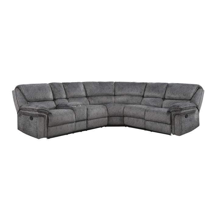Muirfield 3-Piece Reclining Sectional With Left Console