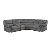 Muirfield 3-Piece Reclining Sectional With Left Console