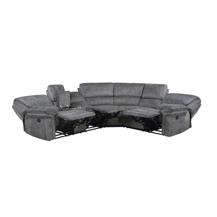Muirfield 3-Piece Reclining Sectional With Left Console