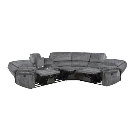 Muirfield 3-Piece Reclining Sectional With Left Console