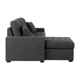 Mccafferty 2-Piece Sectional With Pull-Out Bed And Left Chaise Hidden Storage