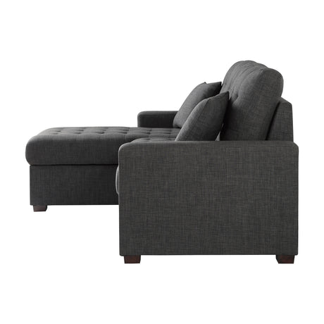 Mccafferty 2-Piece Sectional With Pull-Out Bed And Left Chaise Hidden Storage