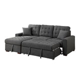 Mccafferty 2-Piece Sectional With Pull-Out Bed And Left Chaise Hidden Storage