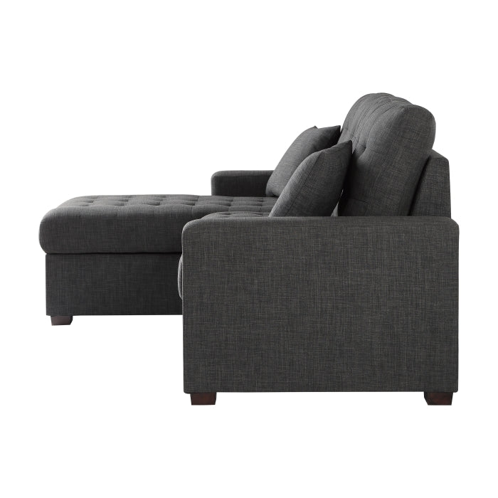 Mccafferty 2-Piece Sectional With Pull-Out Bed And Left Chaise Hidden Storage