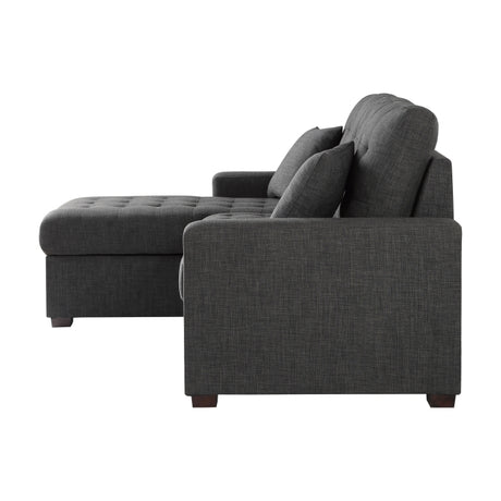 Mccafferty 2-Piece Sectional With Pull-Out Bed And Left Chaise Hidden Storage