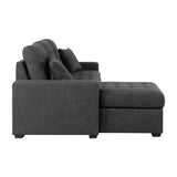 Mccafferty 2-Piece Sectional With Pull-Out Bed And Left Chaise Hidden Storage