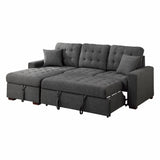 Mccafferty 2-Piece Sectional With Pull-Out Bed And Left Chaise Hidden Storage