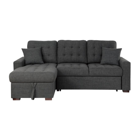 Mccafferty 2-Piece Sectional With Pull-Out Bed And Left Chaise Hidden Storage