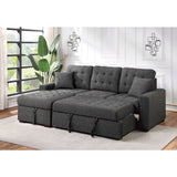 Mccafferty 2-Piece Sectional With Pull-Out Bed And Left Chaise Hidden Storage