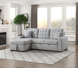 Mccafferty 2-Piece Sectional With Pull-Out Bed And Left Chaise Hidden Storage