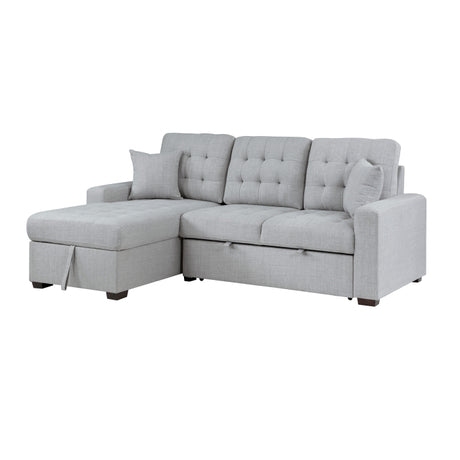 Mccafferty 2-Piece Sectional With Pull-Out Bed And Left Chaise Hidden Storage