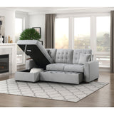 Mccafferty 2-Piece Sectional With Pull-Out Bed And Left Chaise Hidden Storage