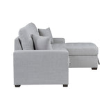 Mccafferty 2-Piece Sectional With Pull-Out Bed And Right Chaise Hidden Storage