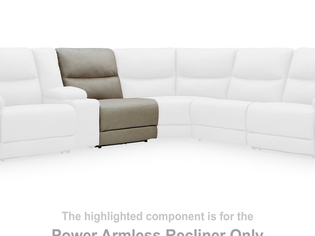 Narwhal Place Power Armless Recliner