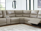 Narwhal Place 6-Piece Reclining Sectional with Storage Console