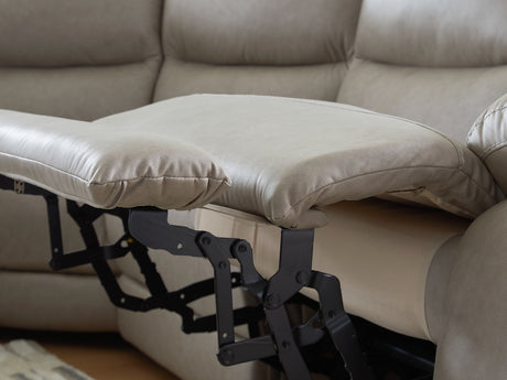 Narwhal Place 6-Piece Reclining Sectional with Storage Console