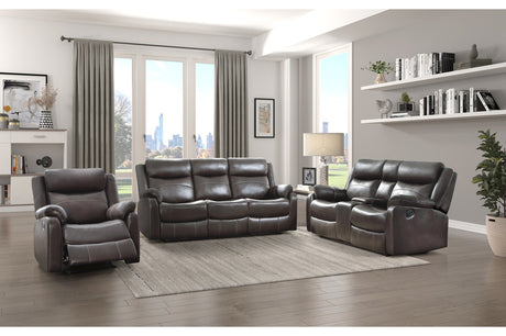 Yerba Dark Brown Living Room Set