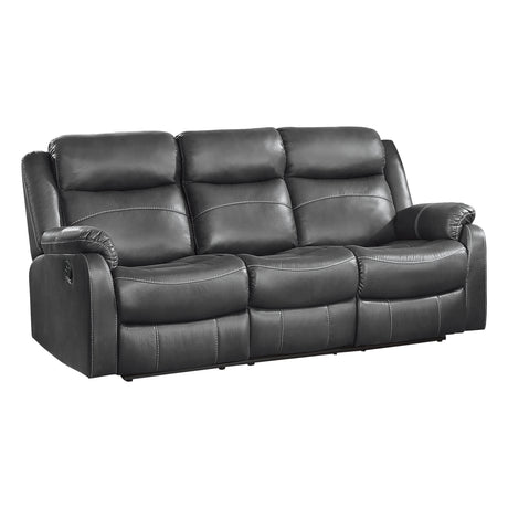 Yerba Double Lay Flat Reclining Sofa With Center Drop-Down Cup Holders