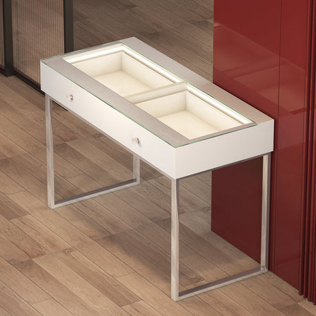 Alice Vanity Desk Pro - 2 Storage Drawers