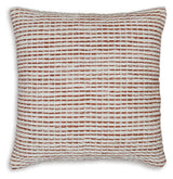 Nashlin White/Rust Pillow (Set Of 4)