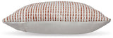 Nashlin White/Rust Pillow (Set Of 4)