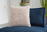 Nashlin White/Rust Pillow (Set Of 4)