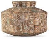 Meltland Natural/Black Vase