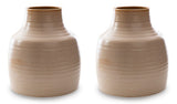 Millcott Tan Vase (Set Of 2)