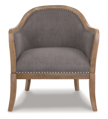 Engineer Brown Accent Chair