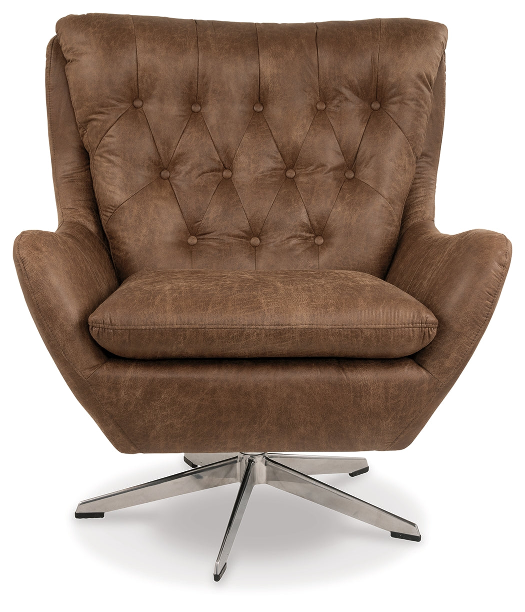 Velburg Brown Accent Chair