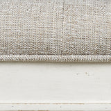 Realyn Antique White Accent Bench