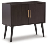 Orinfield Dark Brown Accent Cabinet
