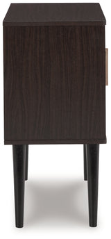 Orinfield Dark Brown Accent Cabinet