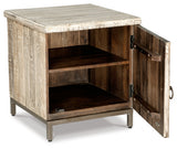 Laddford Whitewash Accent Cabinet