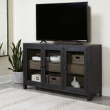 Lenston Black/Gray Accent Cabinet