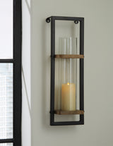 Colburn Natural/Black Wall Sconce